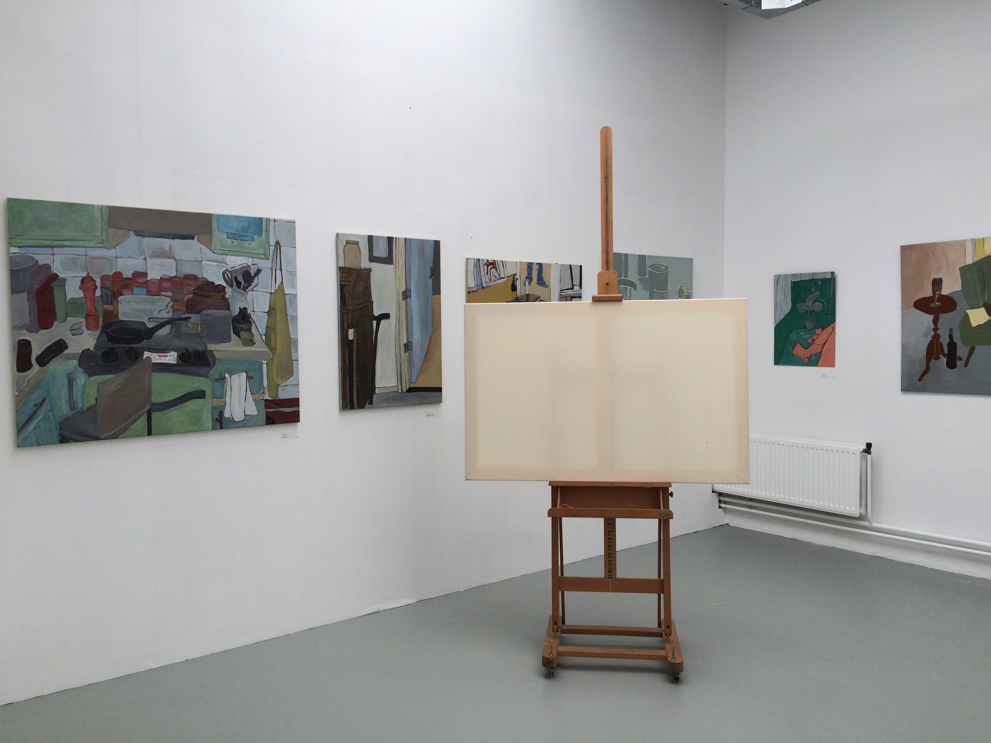 Sophie walraven Zwarte kast schilderij