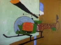 Painting Helicopter MoMa NYC