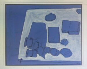 Worktable in Blue '08